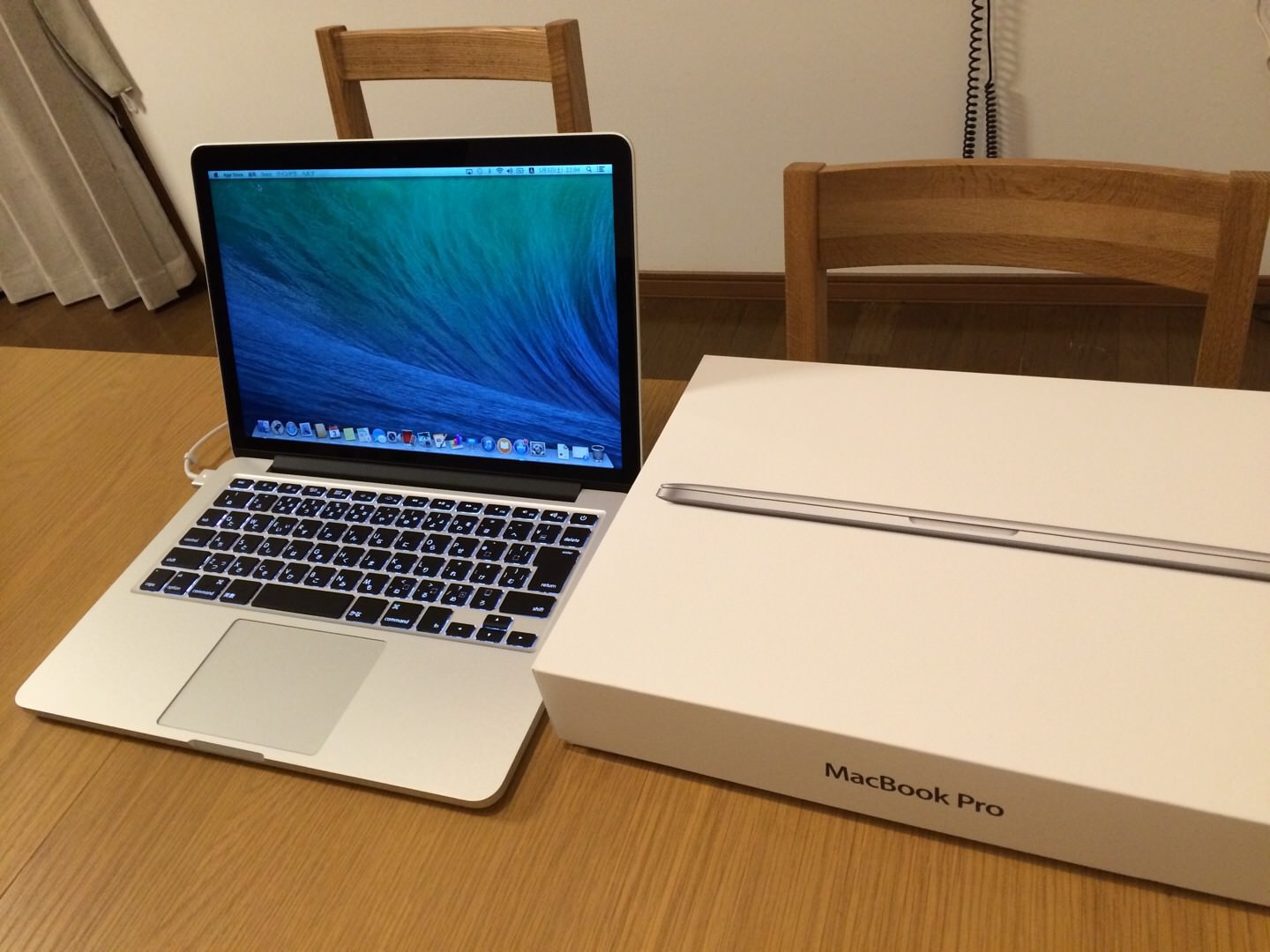 GWはMacBookProレティナ生活買っちゃいました♪