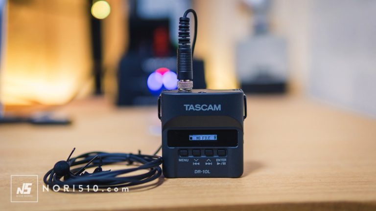 小型軽量のピンマイクPCMレコーダー「TASCAM DR-10L」購入レビュー